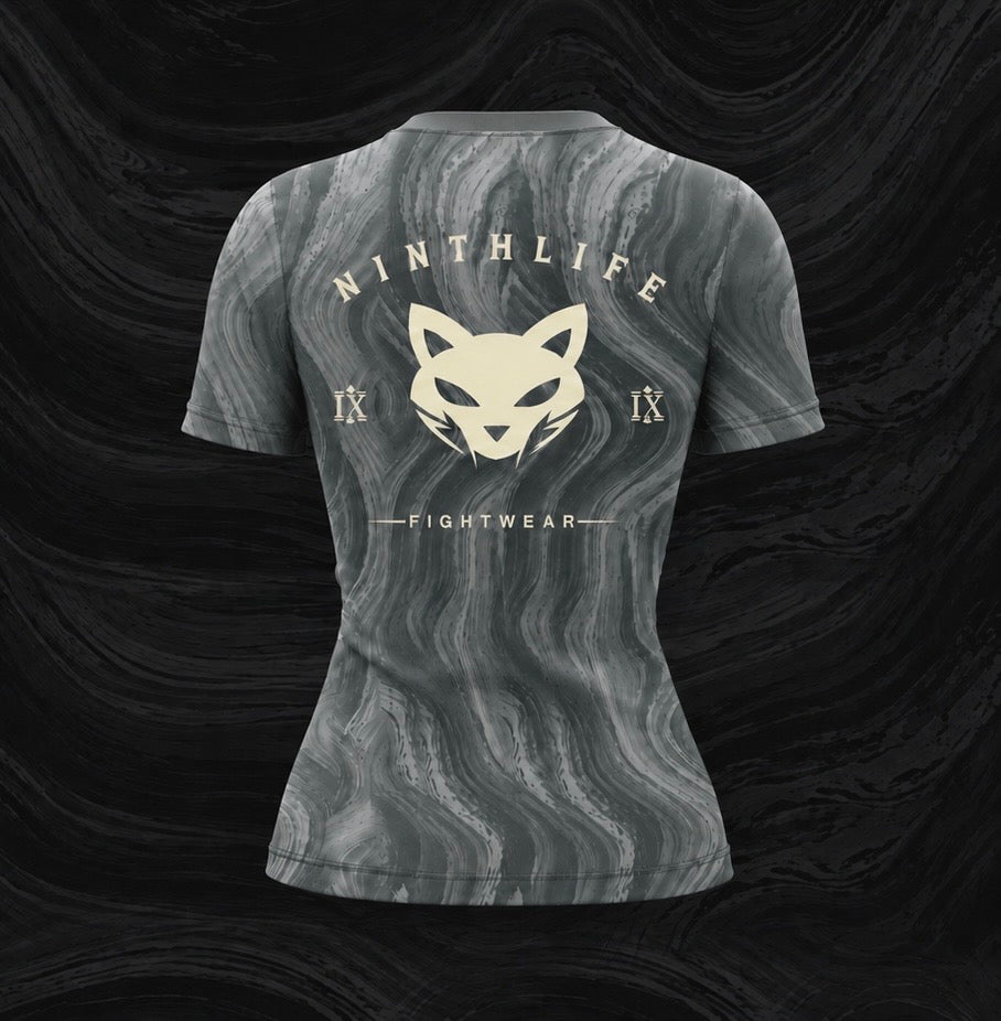 Teal woman’s Rashguard