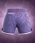 Purple swirl dual layer shorts woman’s