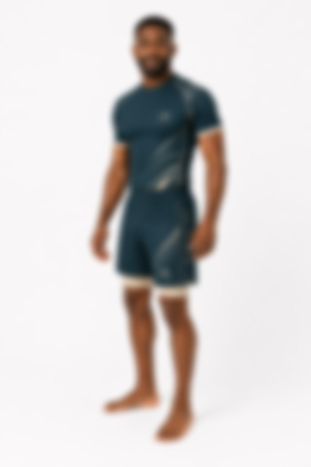 Teal & cream men’s set