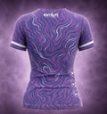 Purple swirl woman’s Rashguard