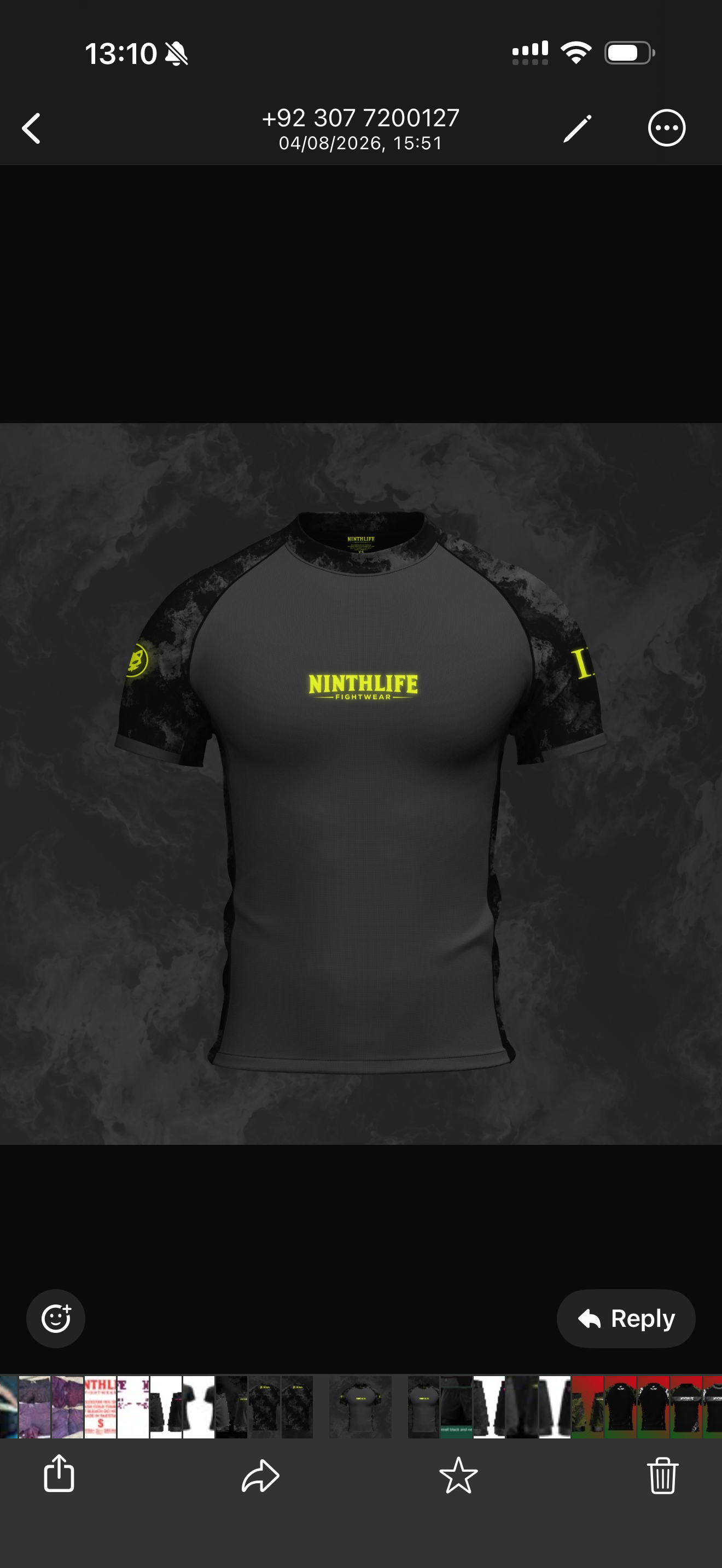 Charcoal & yellow men’s rashguard